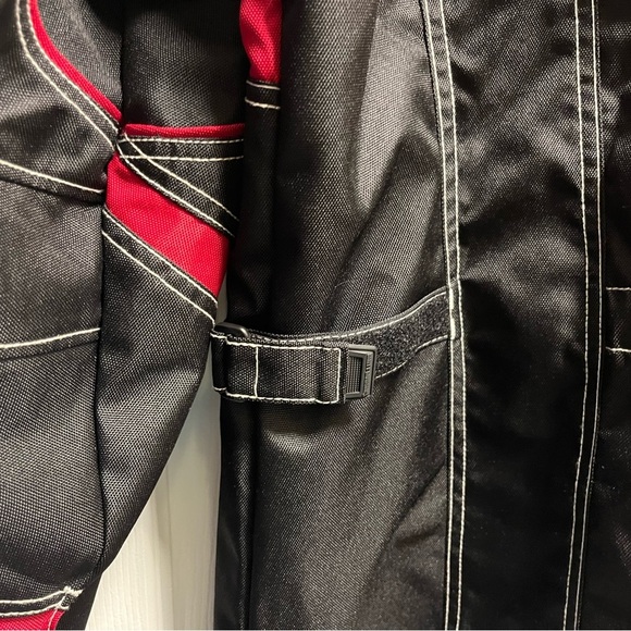 NWOT Harley-Davidson Black and Red Lightweight Motorcycle Jacket - Picture 8 of 14